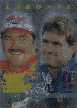 1995 Select - Flat Out #114 Bobby Labonte/Terry Labonte Front