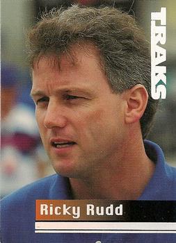 1995 Traks #63 Ricky Rudd Front