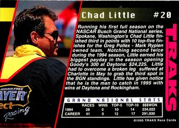 1995 Traks #20 Chad Little Back