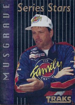 1995 Traks - Series Stars #SS 15 Ted Musgrave Front