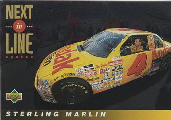 1995 Upper Deck #113 Sterling Marlin Front