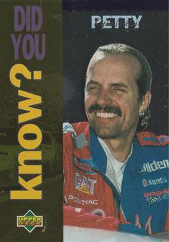 1995 Upper Deck #173 Kyle Petty Front
