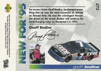 1995 Upper Deck #273 Geoff Bodine Back