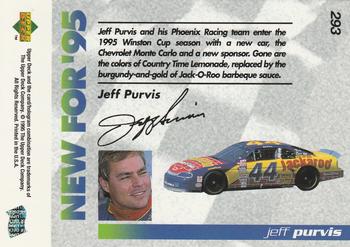 1995 Upper Deck #293 Jeff Purvis Back
