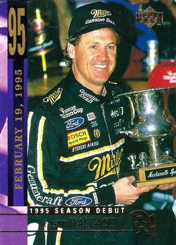 1995 Upper Deck #229 Rusty Wallace Front