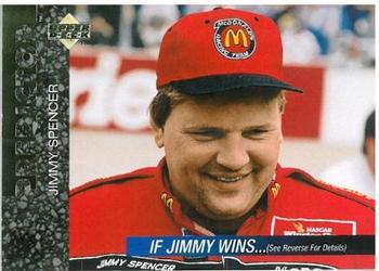1995 Upper Deck - Predictors: Race Winners #P9 Jimmy Spencer Front