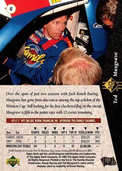 1995 SP #47 Ted Musgrave Back
