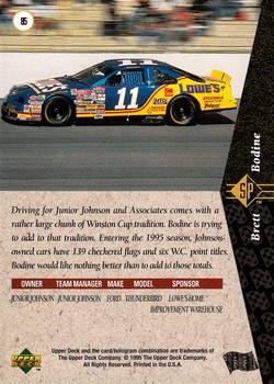 1995 SP #85 Brett Bodine's Car Back
