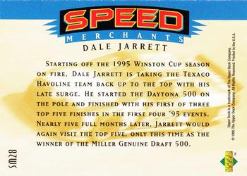 1995 SP - Speed Merchants #SM28 Dale Jarrett Back