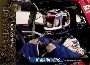 1995 Upper Deck - Predictors: Race Winners Coca-Cola 600 #P2 Mark Martin Front