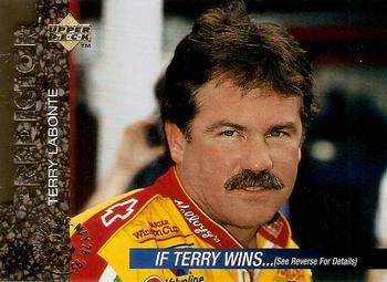 1995 Upper Deck - Predictors: Race Winners Coca-Cola 600 #P8 Terry Labonte Front