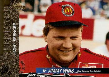 1995 Upper Deck - Predictors: Race Winners Coca-Cola 600 #P9 Jimmy Spencer Front