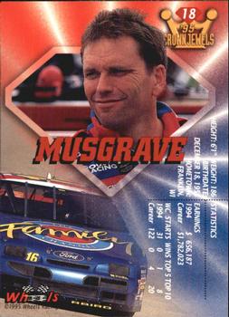 1995 Wheels Crown Jewels #18 Ted Musgrave Back