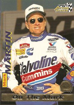 1996 Action Packed Credentials #11 Mark Martin Front