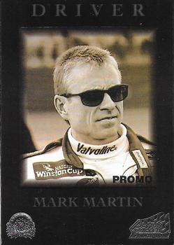 1996 Action Packed Credentials #23 Mark Martin Front
