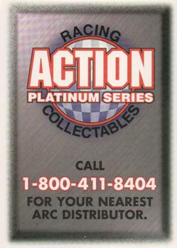 1996 Action Packed Credentials #NNO Action Platinum Series Front