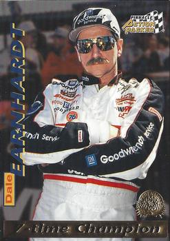 1996 Action Packed Credentials #7 Dale Earnhardt Front