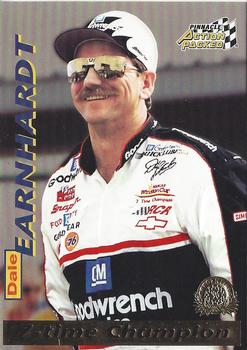 1996 Action Packed Credentials #9 Dale Earnhardt Front