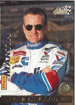 1996 Action Packed Credentials #15 Mark Martin Front
