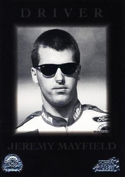 1996 Action Packed Credentials #50 Jeremy Mayfield Front