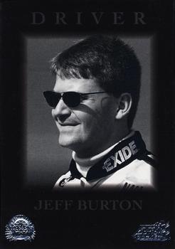 1996 Action Packed Credentials #51 Jeff Burton Front