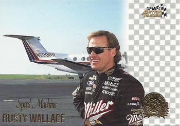 1996 Action Packed Credentials #55 Rusty Wallace Front