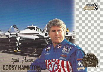 1996 Action Packed Credentials #59 Bobby Hamilton Front