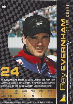 1996 Action Packed Credentials #66 Ray Evernham Back