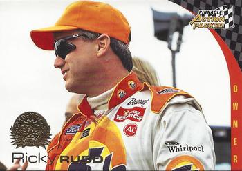 1996 Action Packed Credentials #76 Ricky Rudd Front