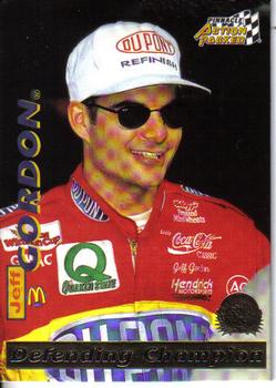 1996 Action Packed Credentials #1 Jeff Gordon Front
