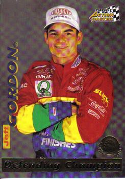 1996 Action Packed Credentials #2 Jeff Gordon Front
