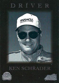 1996 Action Packed Credentials #36 Ken Schrader Front