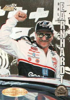 1996 Action Packed Credentials - Leaders of the Pack #2 Dale Earnhardt Front