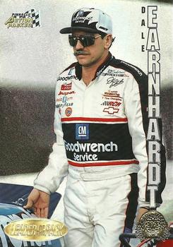 1996 Action Packed Credentials - Leaders of the Pack #3 Dale Earnhardt Front