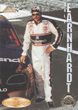 1996 Action Packed Credentials - Leaders of the Pack #4 Dale Earnhardt Front