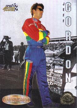 1996 Action Packed Credentials - Leaders of the Pack #7 Jeff Gordon Front