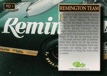 1996 Assets - Race Day #RD 1 Morgan Shepherd's Car Back