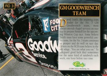 1996 Assets - Race Day #RD 3 Dale Earnhardt's Car Back