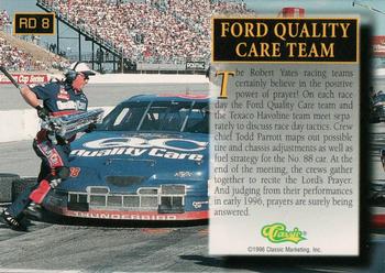 1996 Assets - Race Day #RD 8 Dale Jarrett's Car Back