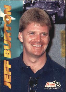 1996 Finish Line #12 Jeff Burton Front