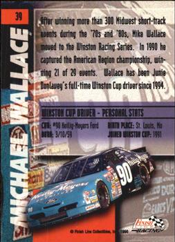 1996 Finish Line #39 Mike Wallace Back