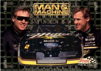 1996 Finish Line - Man & Machine #MM3 Rusty Wallace Front