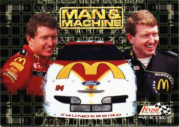 1996 Finish Line - Man & Machine #MM8 Bill Elliott Front