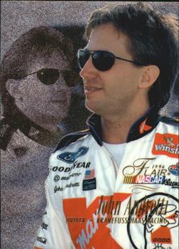 1996 Flair #1 John Andretti Front