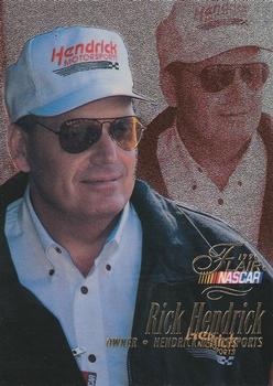 1996 Flair #50 Rick Hendrick Front