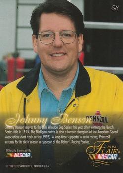 1996 Flair #58 Johnny Benson's Car Back