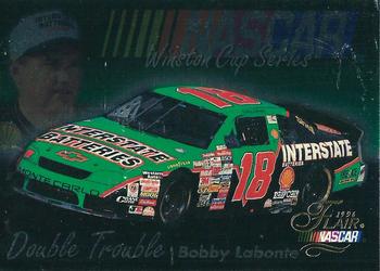 1996 Flair #95 Bobby Labonte Front