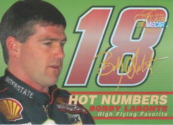 1996 Flair - Hot Numbers #6 Bobby Labonte Front
