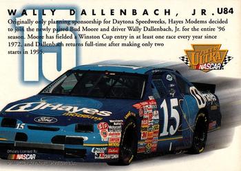 1996 Ultra Update #U84 Wally Dallenbach / Jimmy Means Back