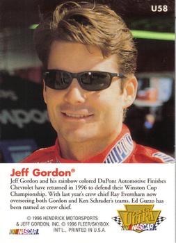 1996 Ultra Update #U58 Jeff Gordon's Car Back